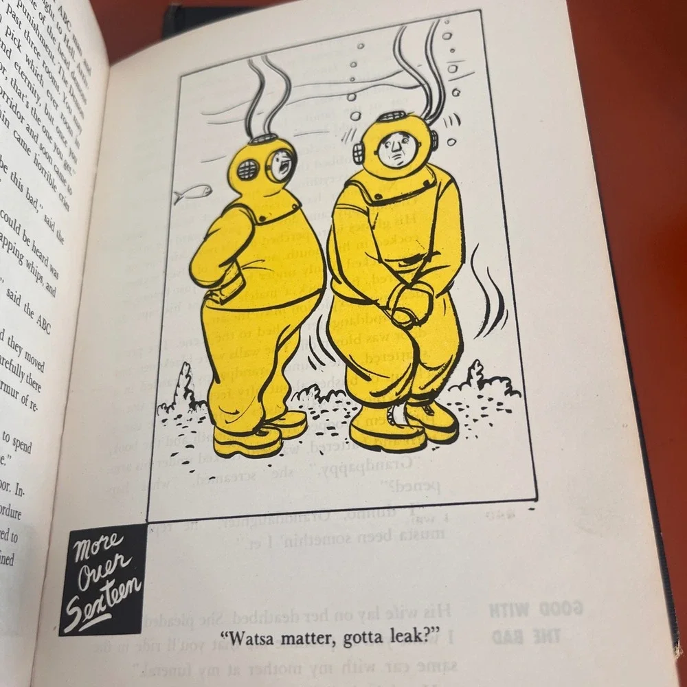 Vintage Over Sixteen and More Over Sixteen Grayson Adult Humor Book Set 1950s
